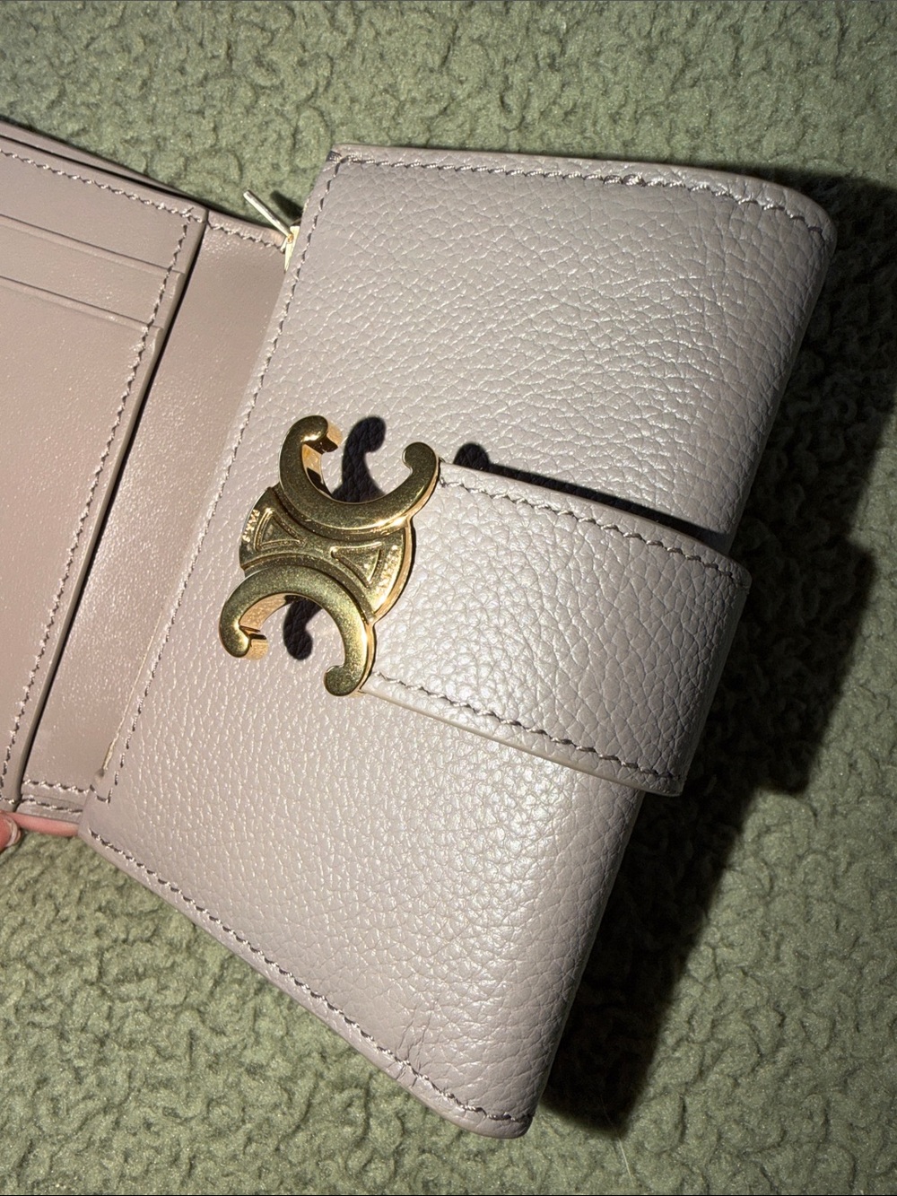 Celine FINE STRAP WALLET NINO IN SUPPLE GRAINED CALFSKIN - Picture 8 of 13